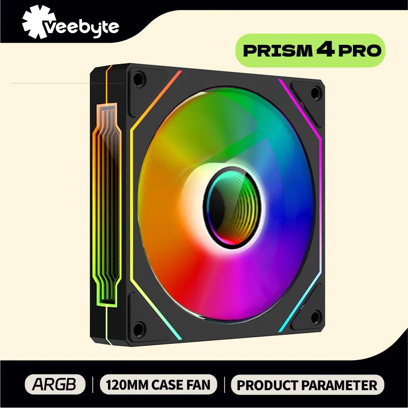 Ventilador RGB para PC 120mm