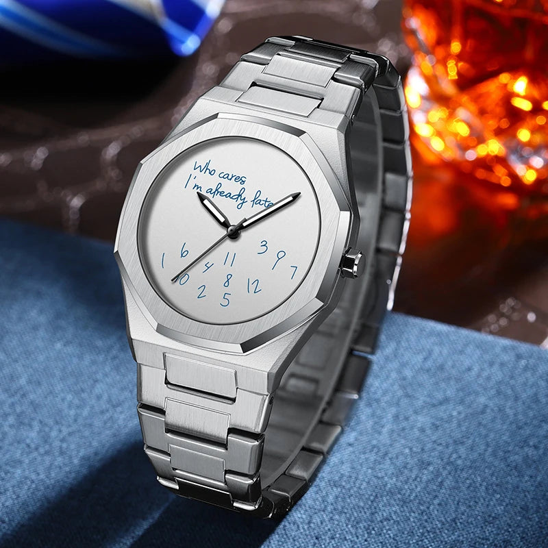 Reloj Elegante Digital Árabe Resistente al Agua
