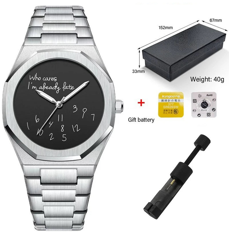 Reloj Elegante Digital Árabe Resistente al Agua