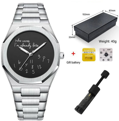 Reloj Elegante Digital Árabe Resistente al Agua