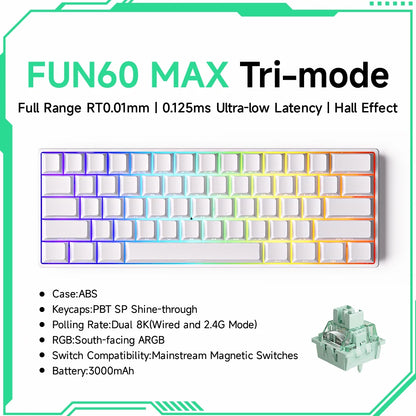 Teclado Mecánico Gaming Akko FUN60 RGB 60%