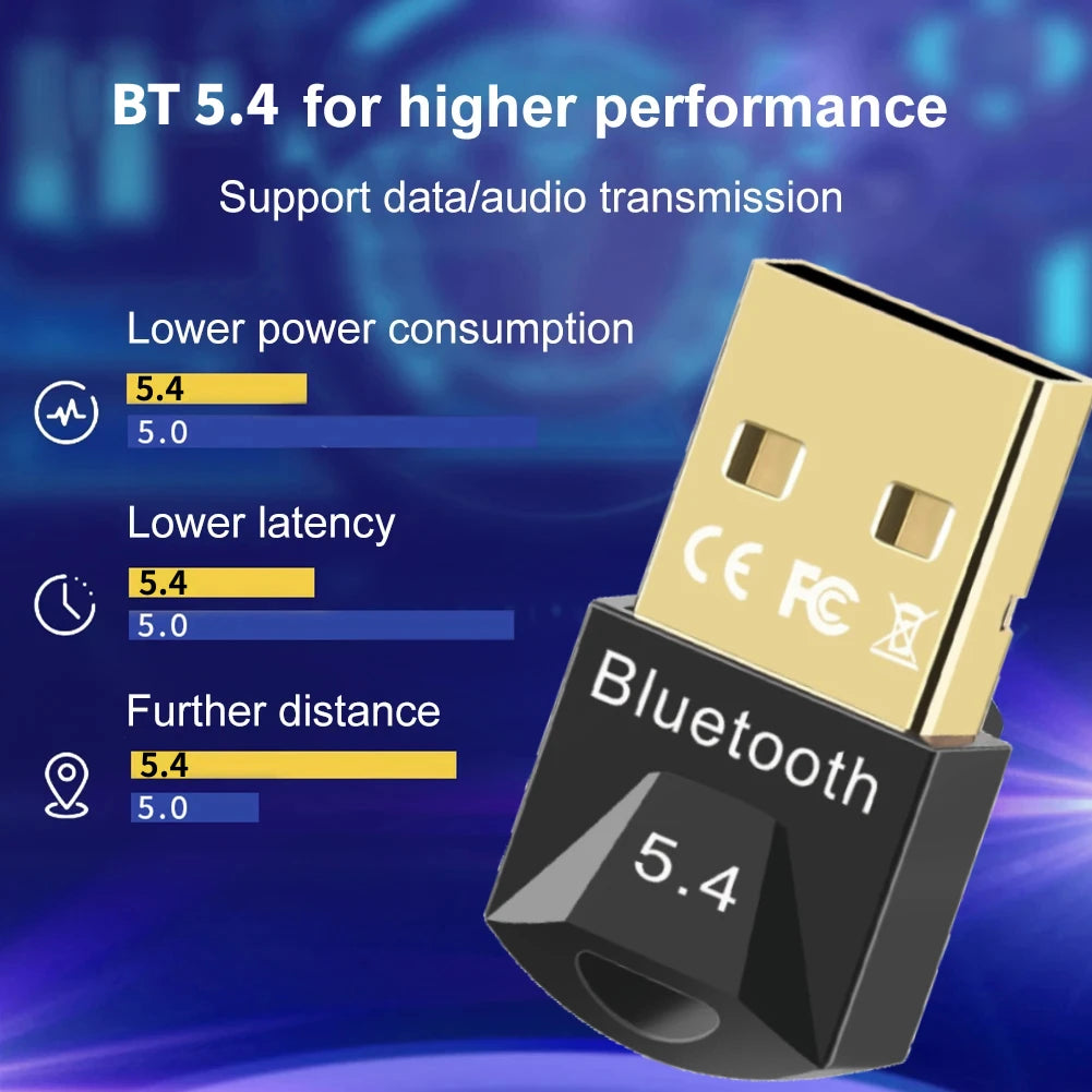 Adaptador de Bluetooth USB para PC