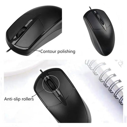 Ratón USB con Cable para PC