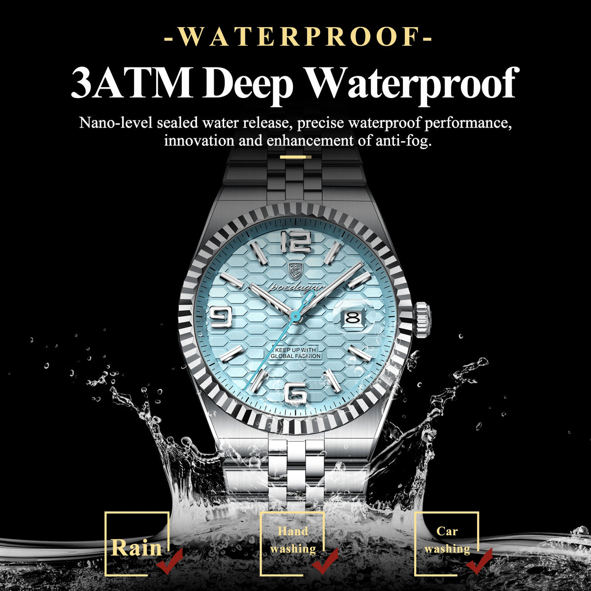 Reloj POEDAGAR con Caja de Regalo