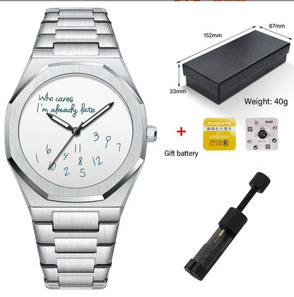 Reloj Elegante Digital Árabe Resistente al Agua