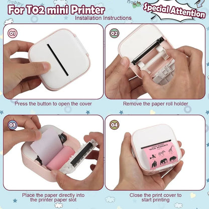 Papel Adhesivo para Mini Impresora