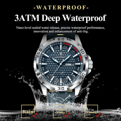 Reloj POEDAGAR Cronógrafo Acero