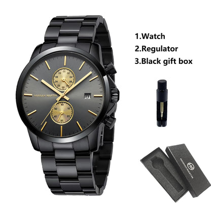 Reloj Hannah Martin Acero Negro
