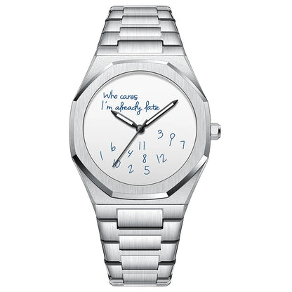 Reloj Elegante Digital Árabe Resistente al Agua