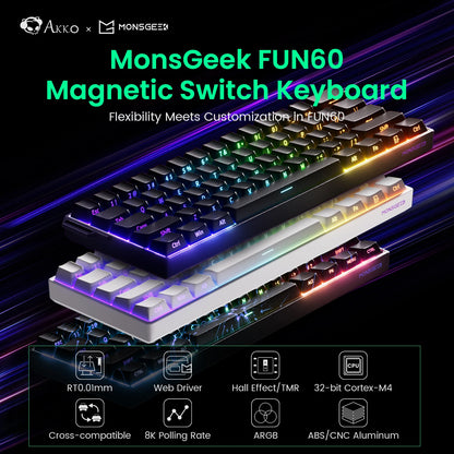 Teclado Mecánico Gaming Akko FUN60 RGB 60%