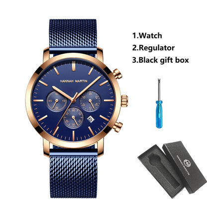 Reloj Hannah Martin Acero Negro