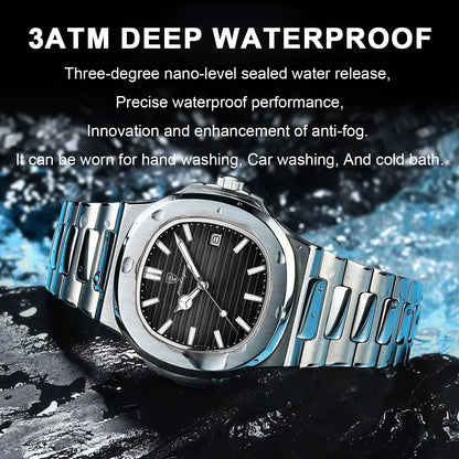 Reloj POEDAGAR Esfera Cuadrada