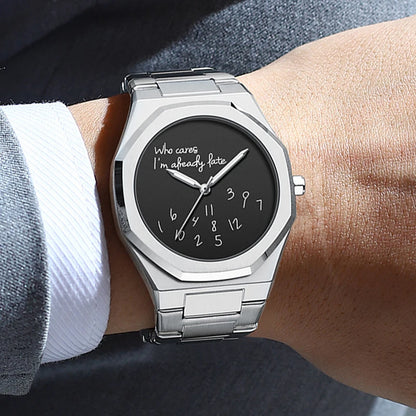 Reloj Elegante Digital Árabe Resistente al Agua