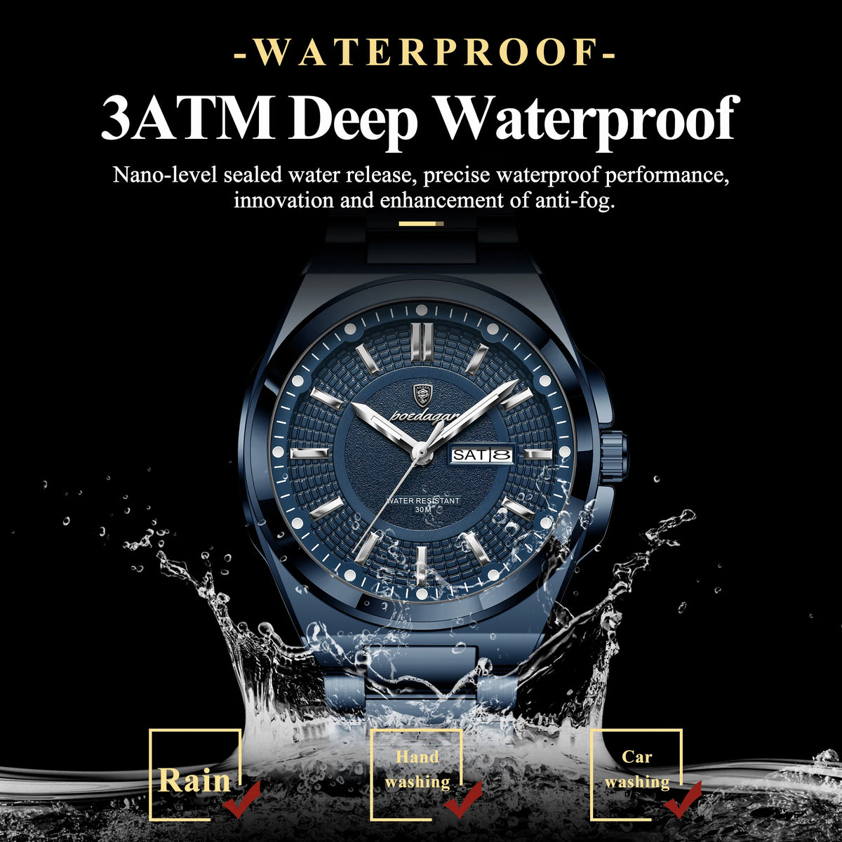 Reloj POEDAGAR Sport Acero