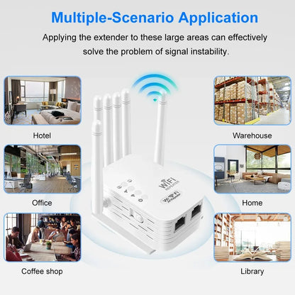 Amplificador WiFi 1200Mbps Doble Banda