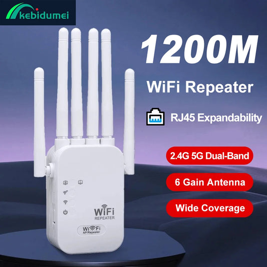 Amplificador WiFi 1200Mbps Doble Banda