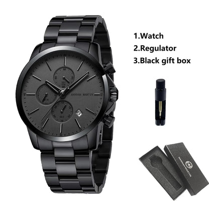 Reloj Hannah Martin Acero Negro