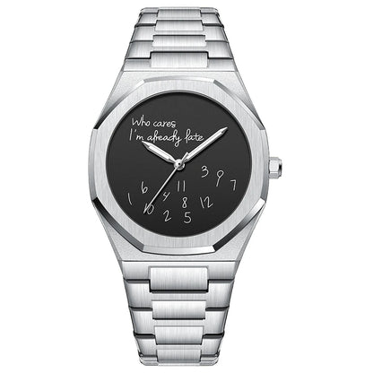 Reloj Elegante Digital Árabe Resistente al Agua