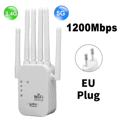 Amplificador WiFi 1200Mbps Doble Banda