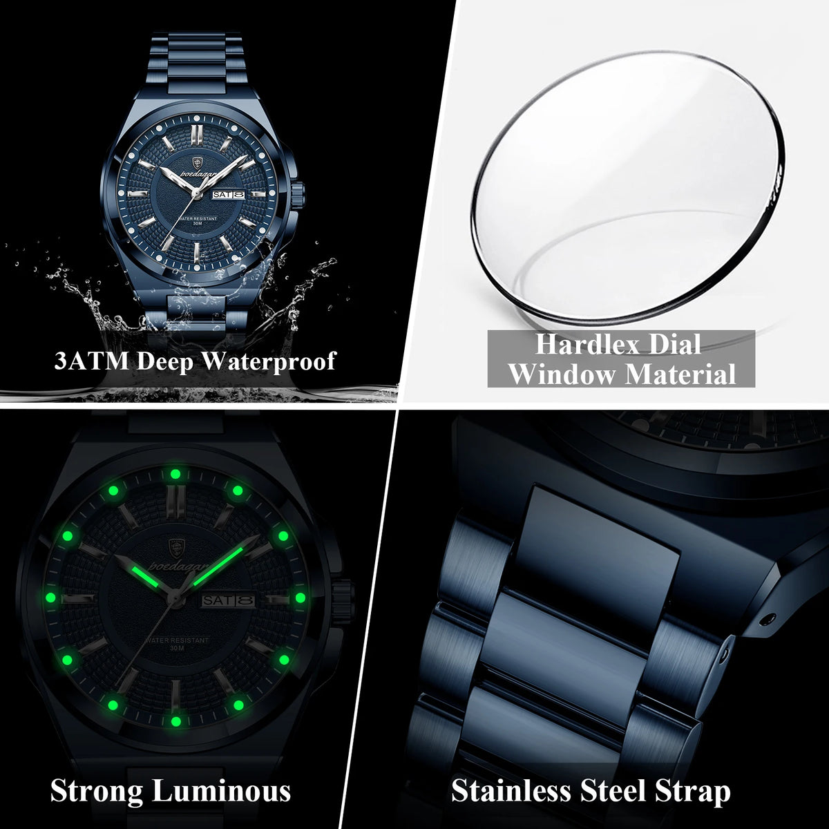 Reloj POEDAGAR Sport Acero