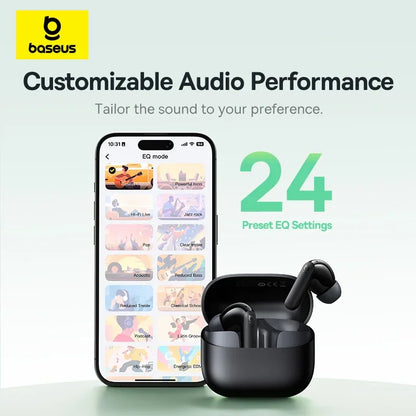 Auriculares Baseus EP10 Cancelación de Ruido -43dB