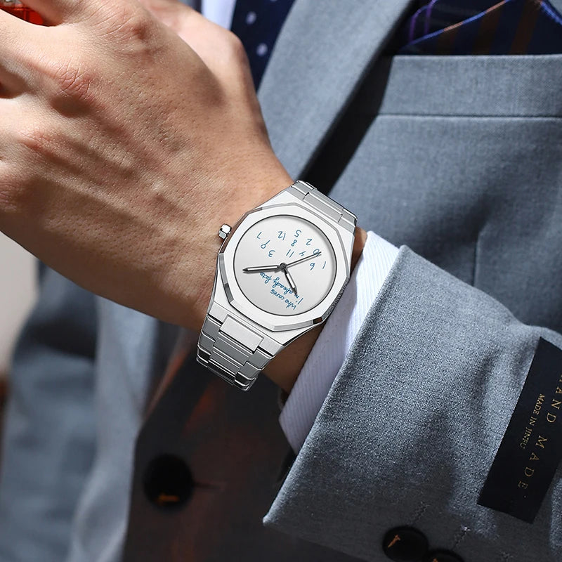 Reloj Elegante Digital Árabe Resistente al Agua