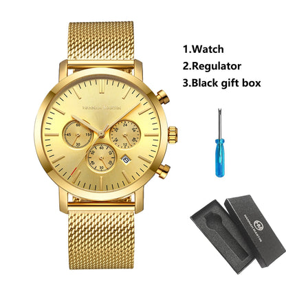 Reloj Hannah Martin Acero Negro