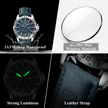 Reloj POEDAGAR Cronógrafo Acero