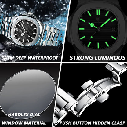 Reloj POEDAGAR Esfera Cuadrada