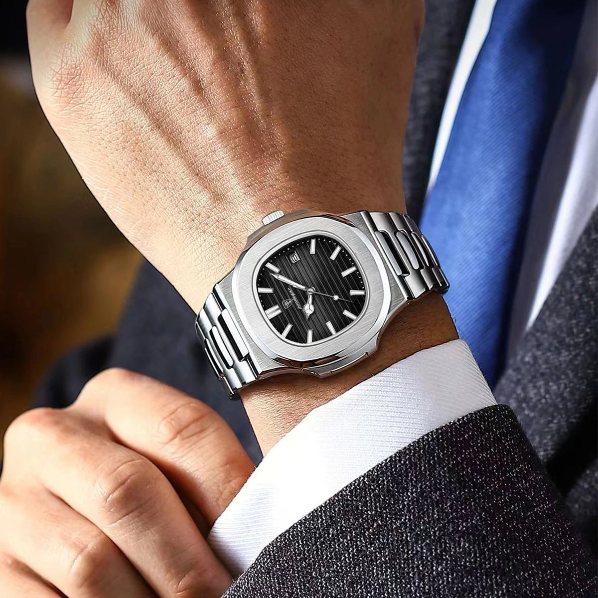 Reloj POEDAGAR Esfera Cuadrada