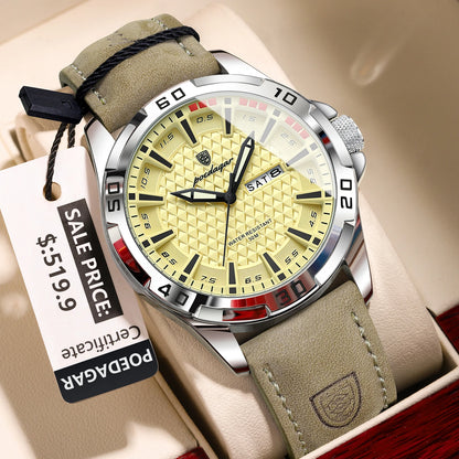 Reloj POEDAGAR Cronógrafo Acero