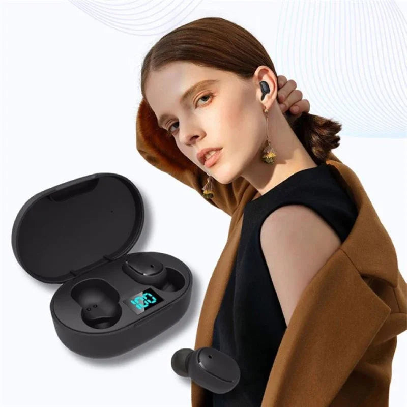 Auriculares E6S Pantalla Digital