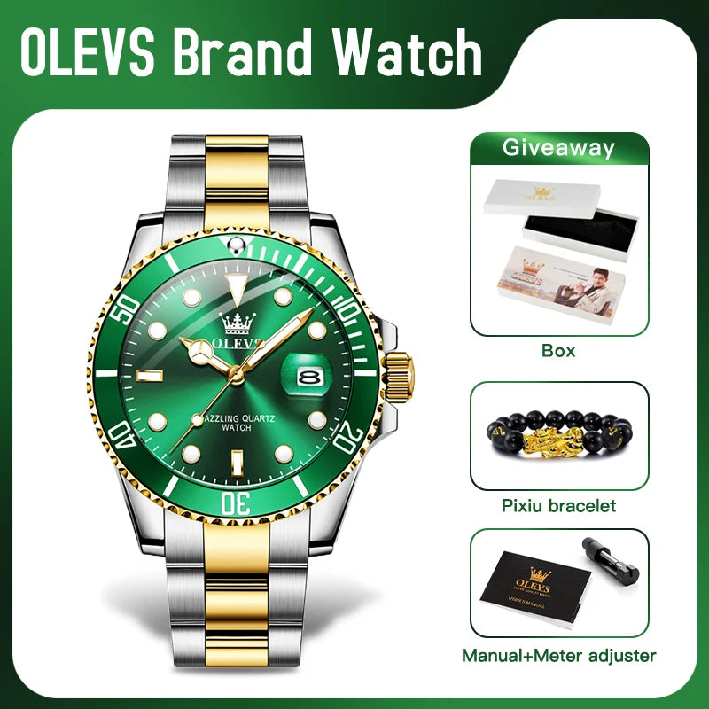 Reloj Olevs 5885 Acero Automático