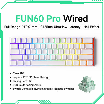Teclado Mecánico Gaming Akko FUN60 RGB 60%