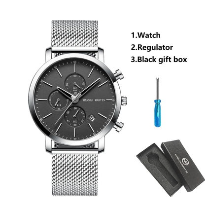 Reloj Hannah Martin Acero Negro